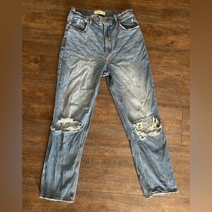 Abercrombie & Fitch Ultra High Rise Jeans curve love